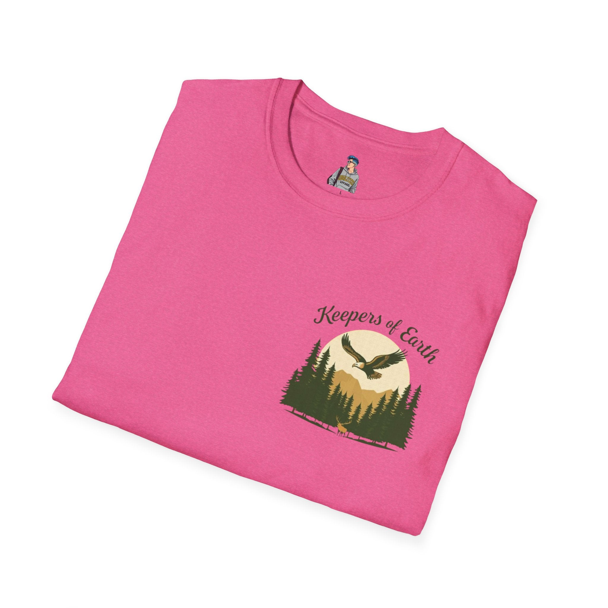 Keepers of the Earth Eagle and Elk T-shirt