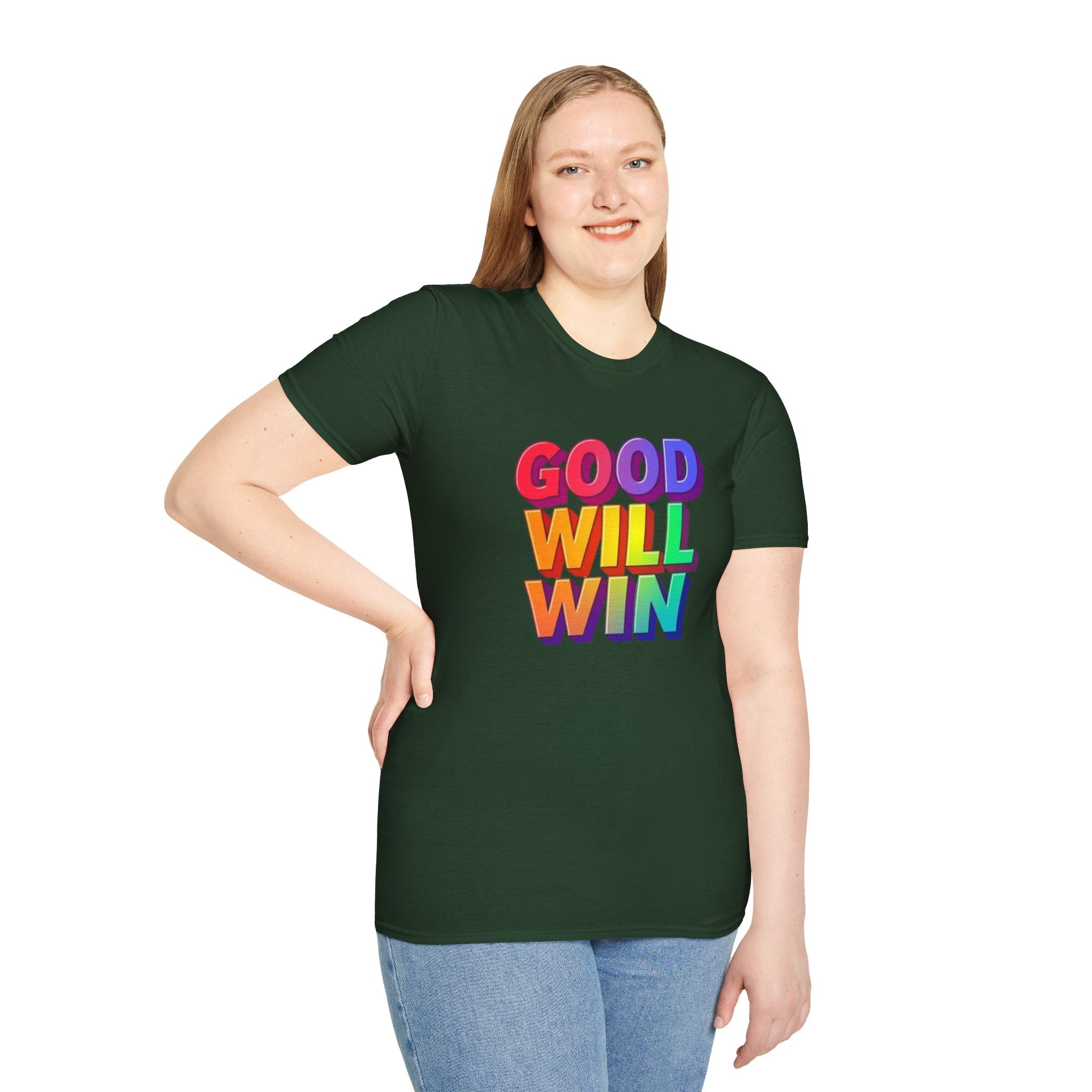 Rainbow Good Will Win T-shirt