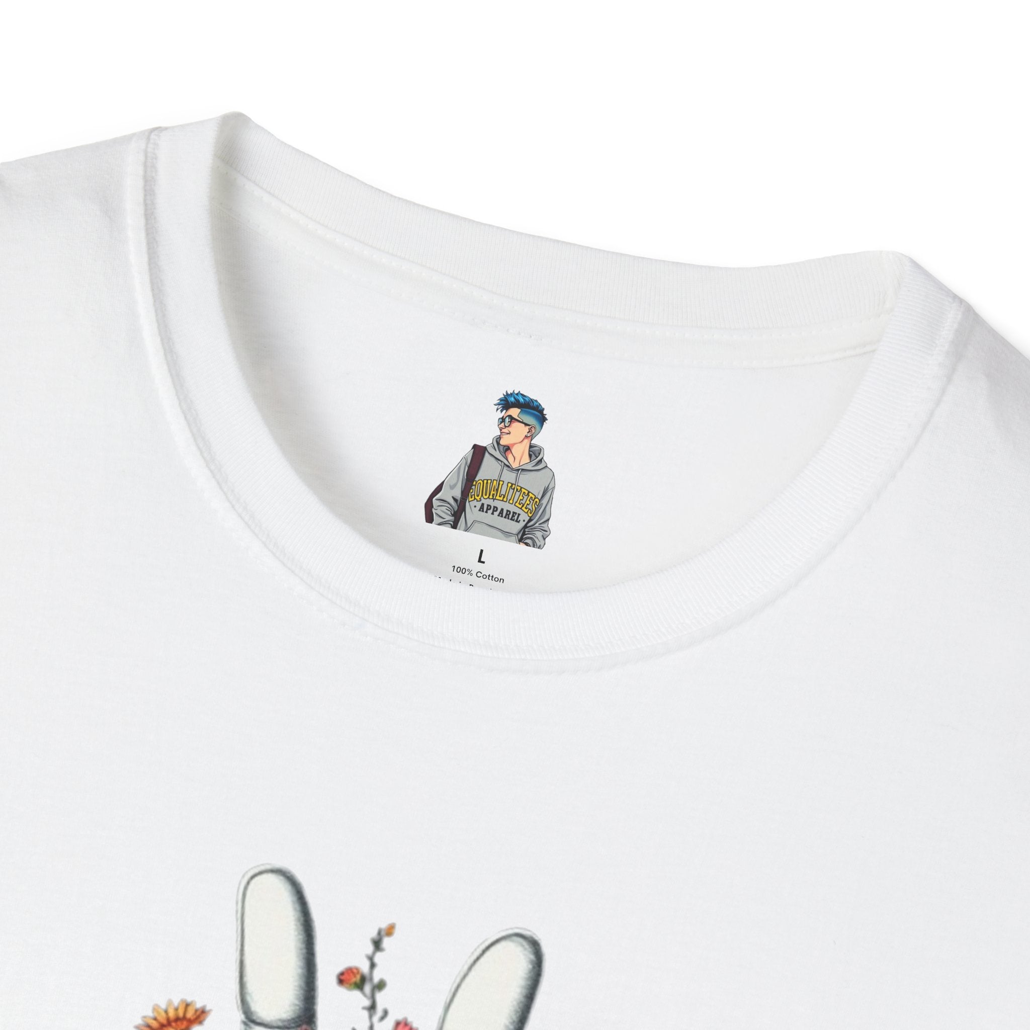 Grow Peace Unisex Softstyle T-Shirt - Boho Inspiration, Perfect for Festivals and Everyday Wear