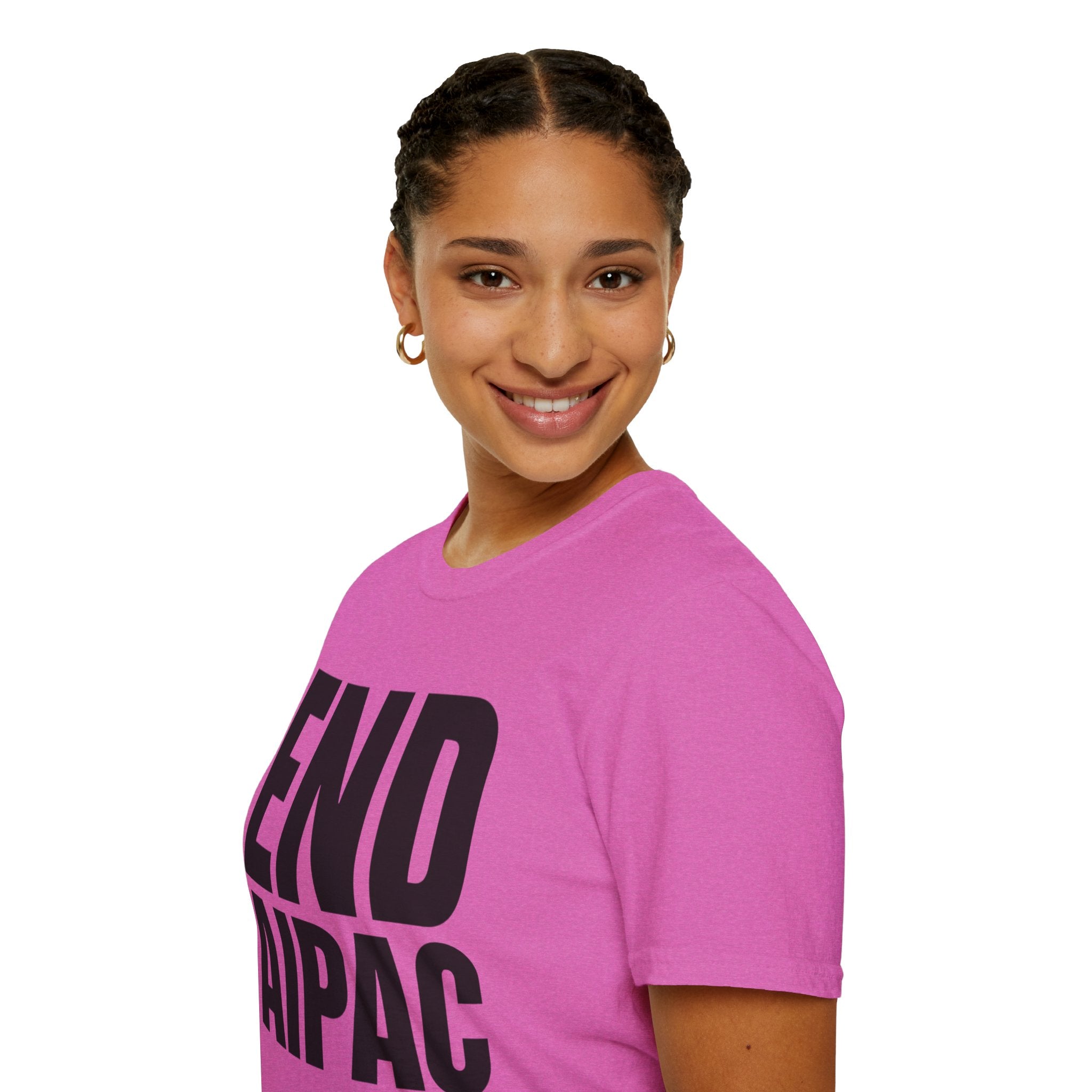 END AIPAC Bold Protest T-Shirt