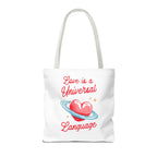 Love is a Universal Language Design - Tote Bag