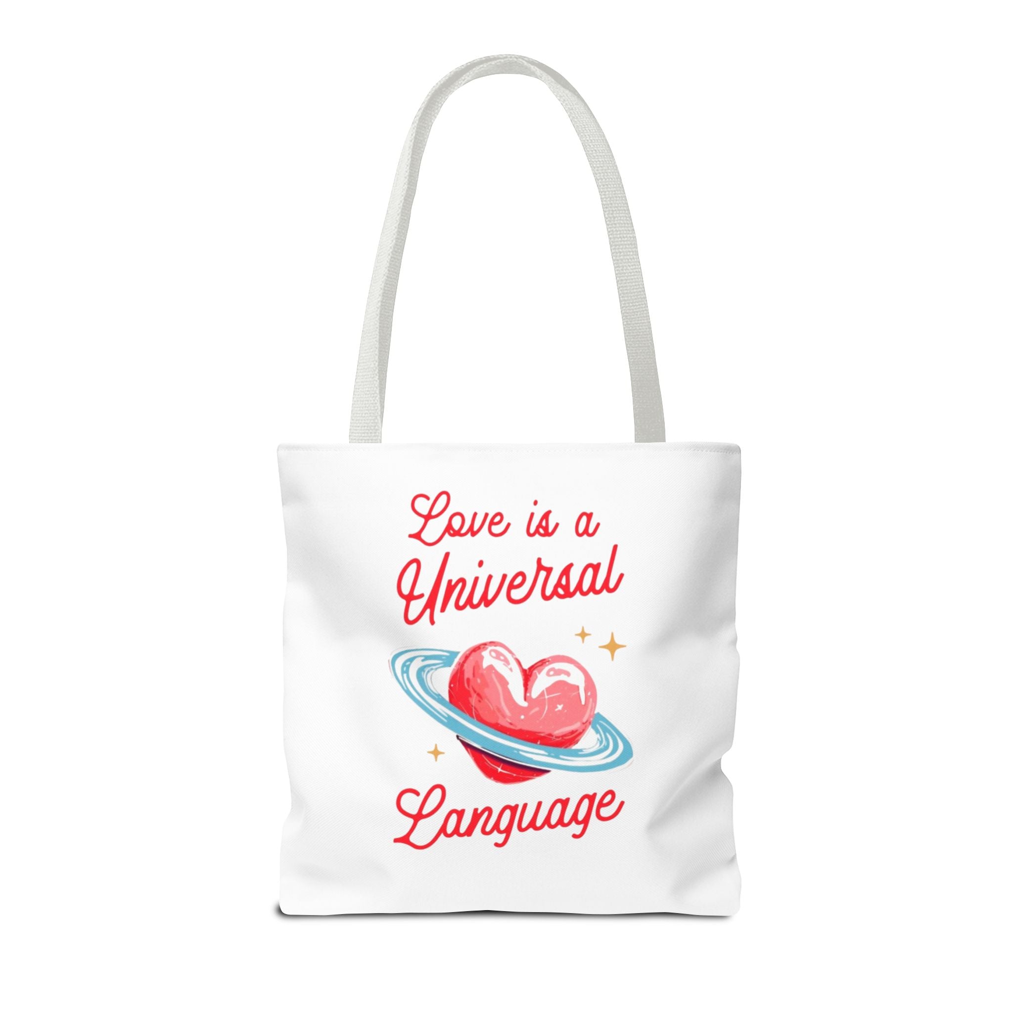 Love is a Universal Language Design - Tote Bag