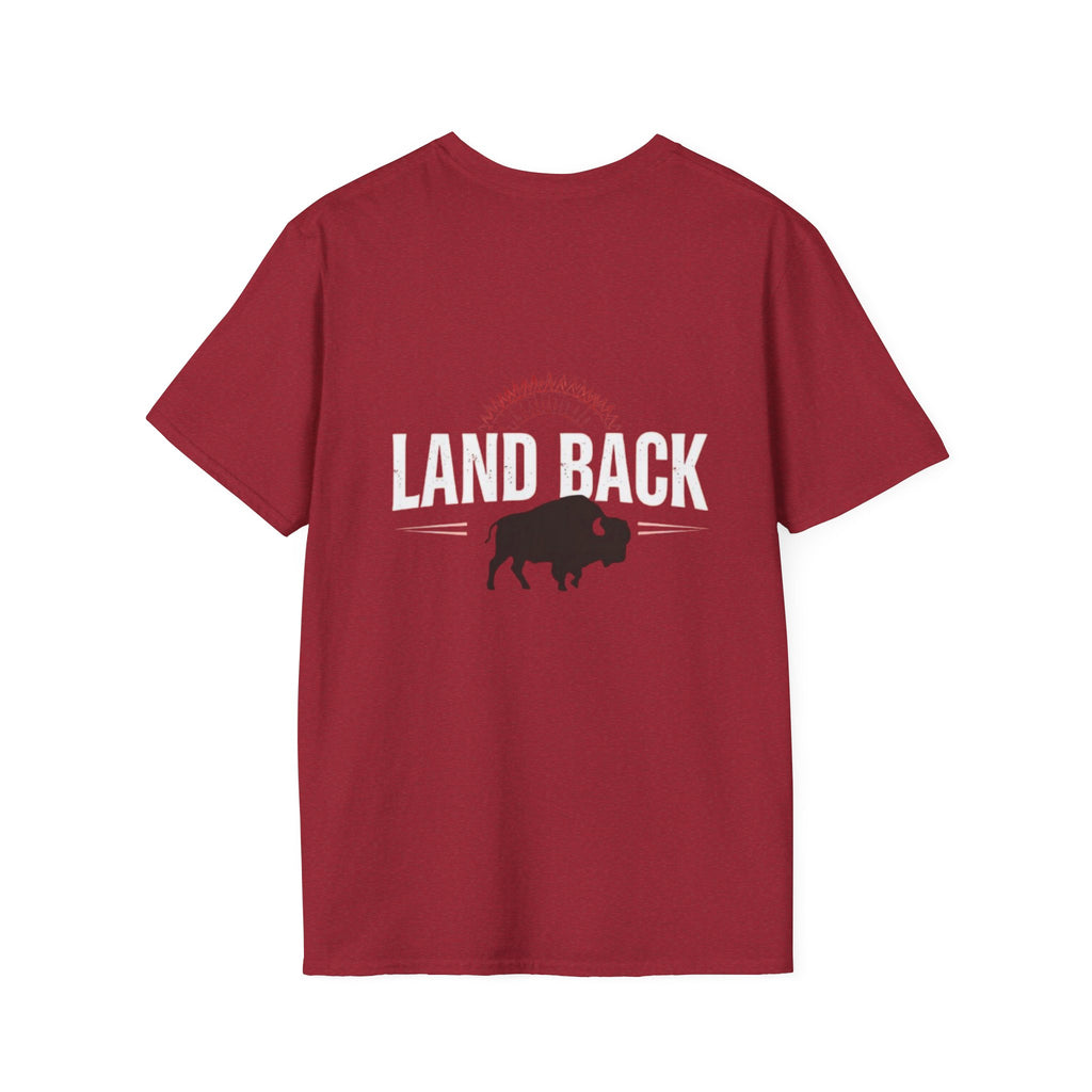 'Land Back' Unisex Softstyle T-shirt