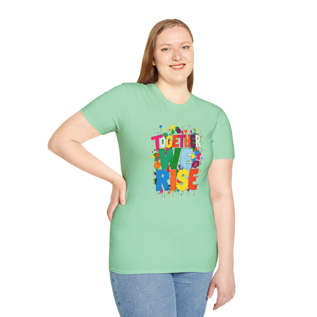 Together We Rise Unisex Softstyle T-Shirt