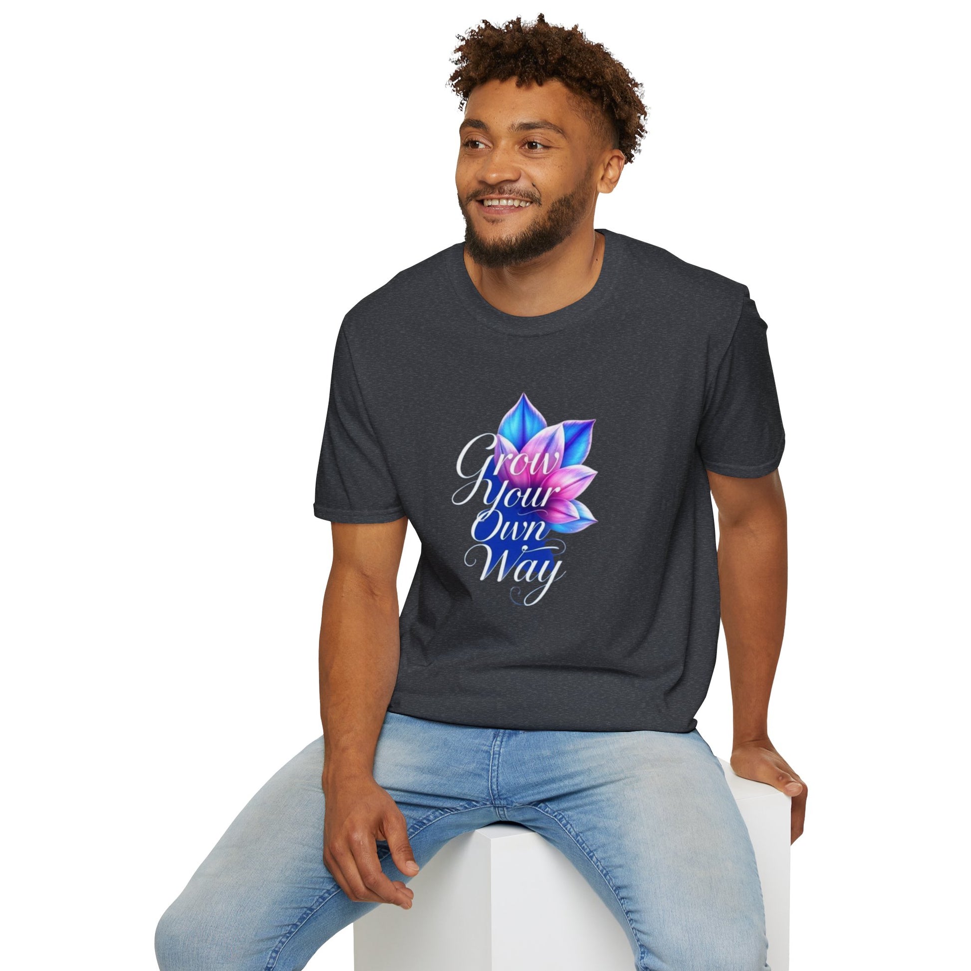Empowerment Lotus, Grow Your Own Way T-Shirt