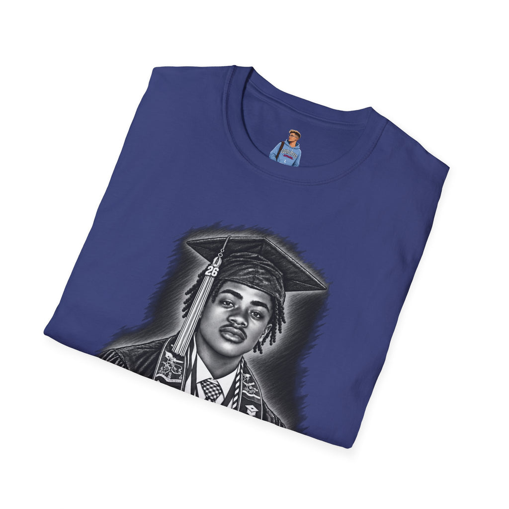 Portrait Front and Back - In Memory of Pierre Damas Bel T-Shirt