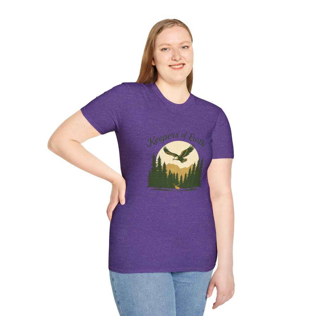 Keepers of the Earth Eagle and Elk T-shirt