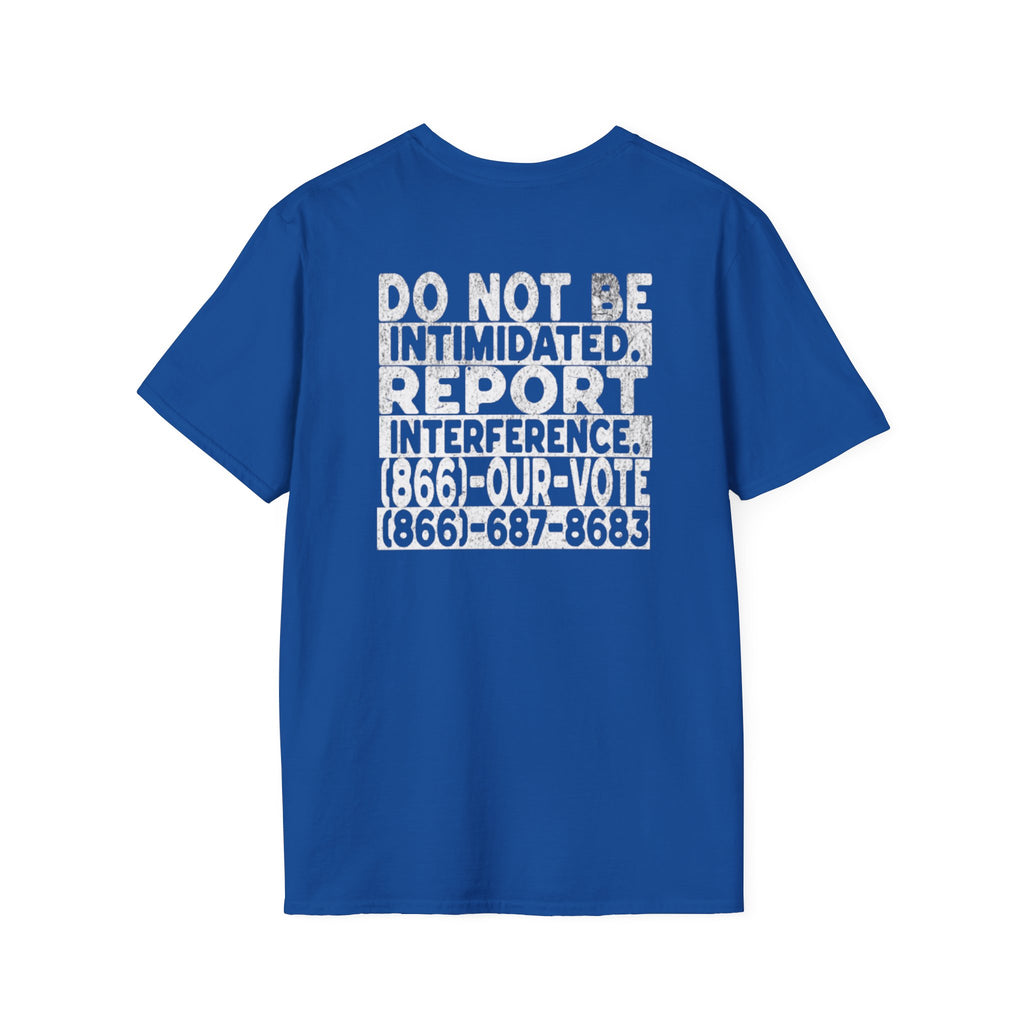 Do Not Be Intimidated Know Your Rights Voting Tee-English