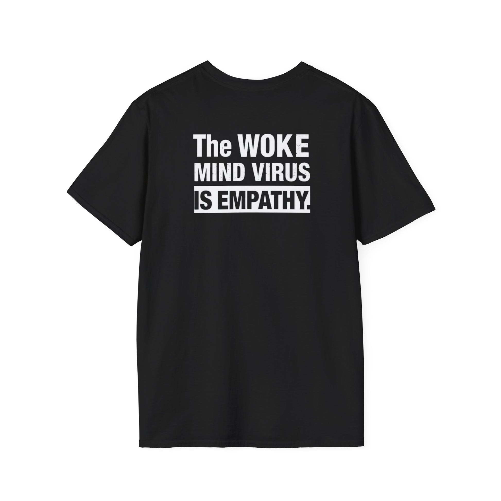 Woke is Empathy Unisex Softstyle T-Shirt - Bold Statement Tee for Everyday Activists