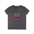 We're All Family V-Neck T-Shirt