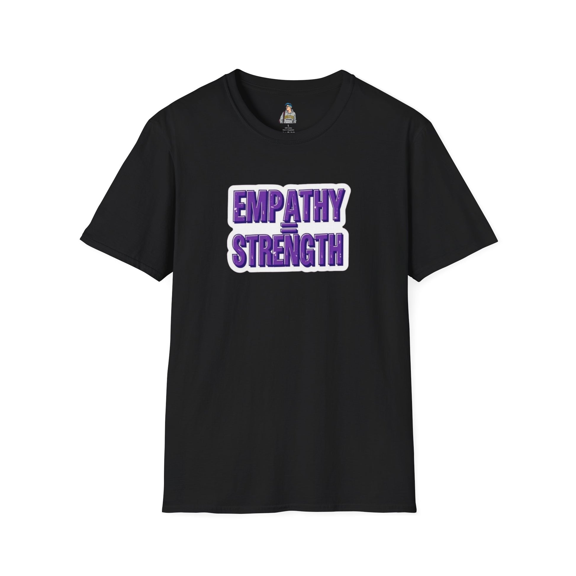 Empathy Equals Strength Unisex Softstyle T-Shirt - Inspirational Apparel for Everyday Comfort