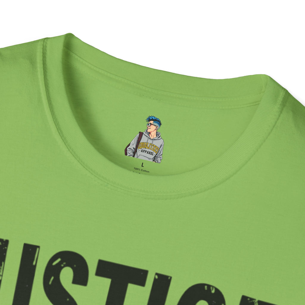 Justice for Native Communities Unisex Softstyle T-Shirt, Activism Tee, Social Justice Apparel, Comfortable Graphic Shirt, Gift for Advocates
