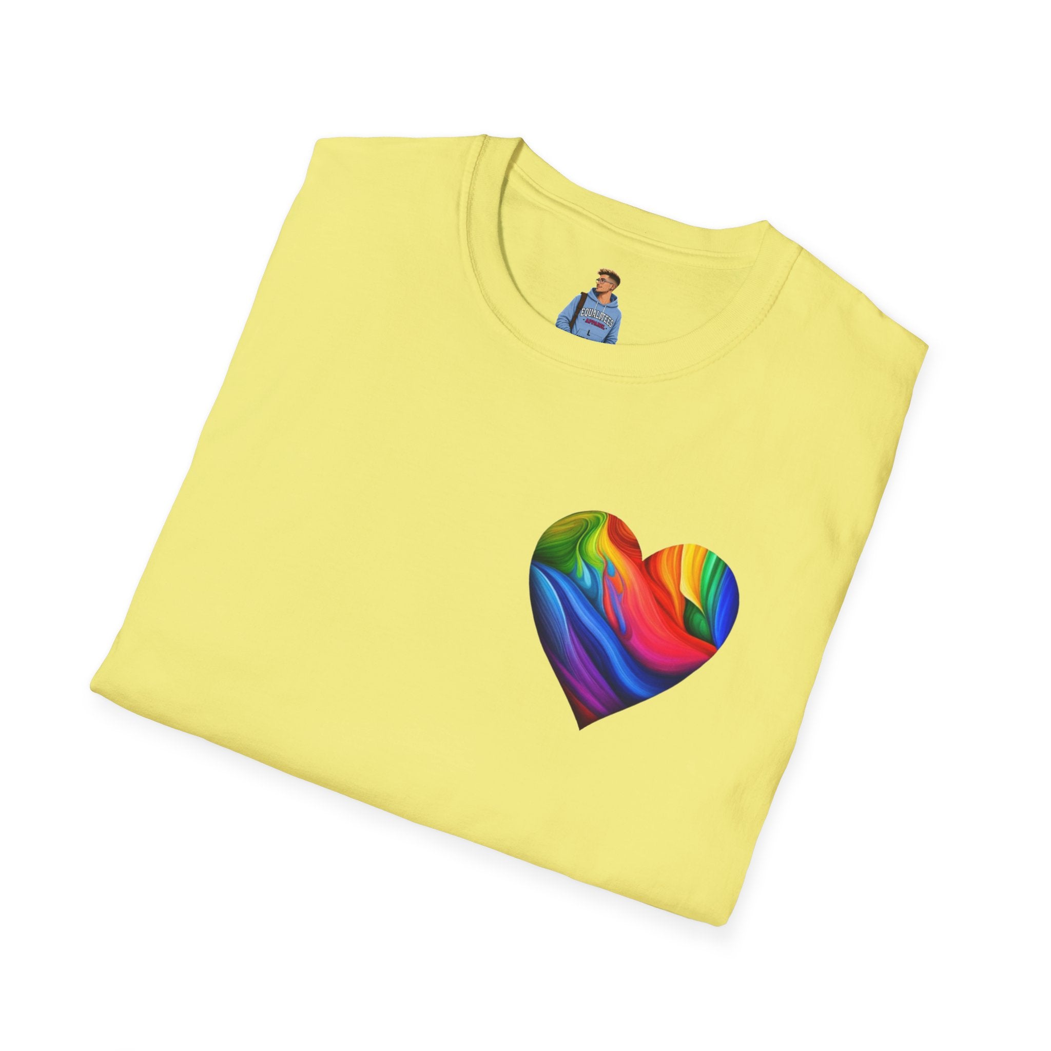Pride Heart Design T-shirt
