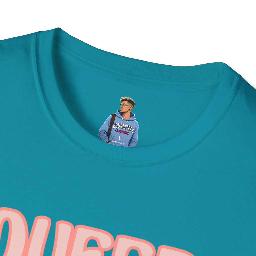 Queer Rainbow Sparkle Pride Tree Las Vegas T-Shirt