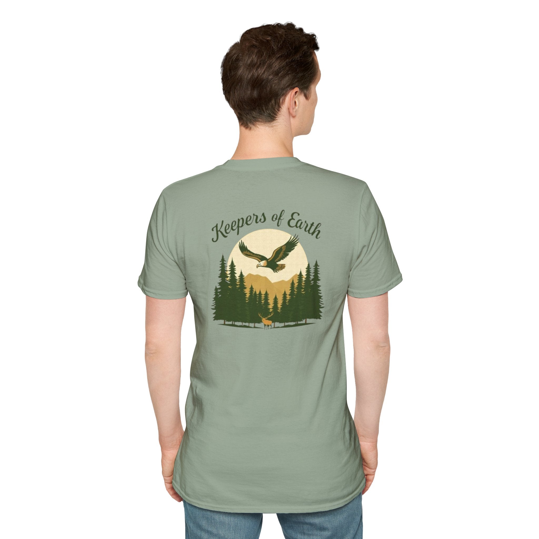 Keepers of the Earth Eagle and Elk T-shirt