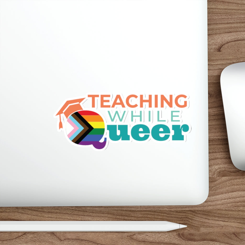 TWQ - Teaching While Queer Die-Cut Logo Sticker