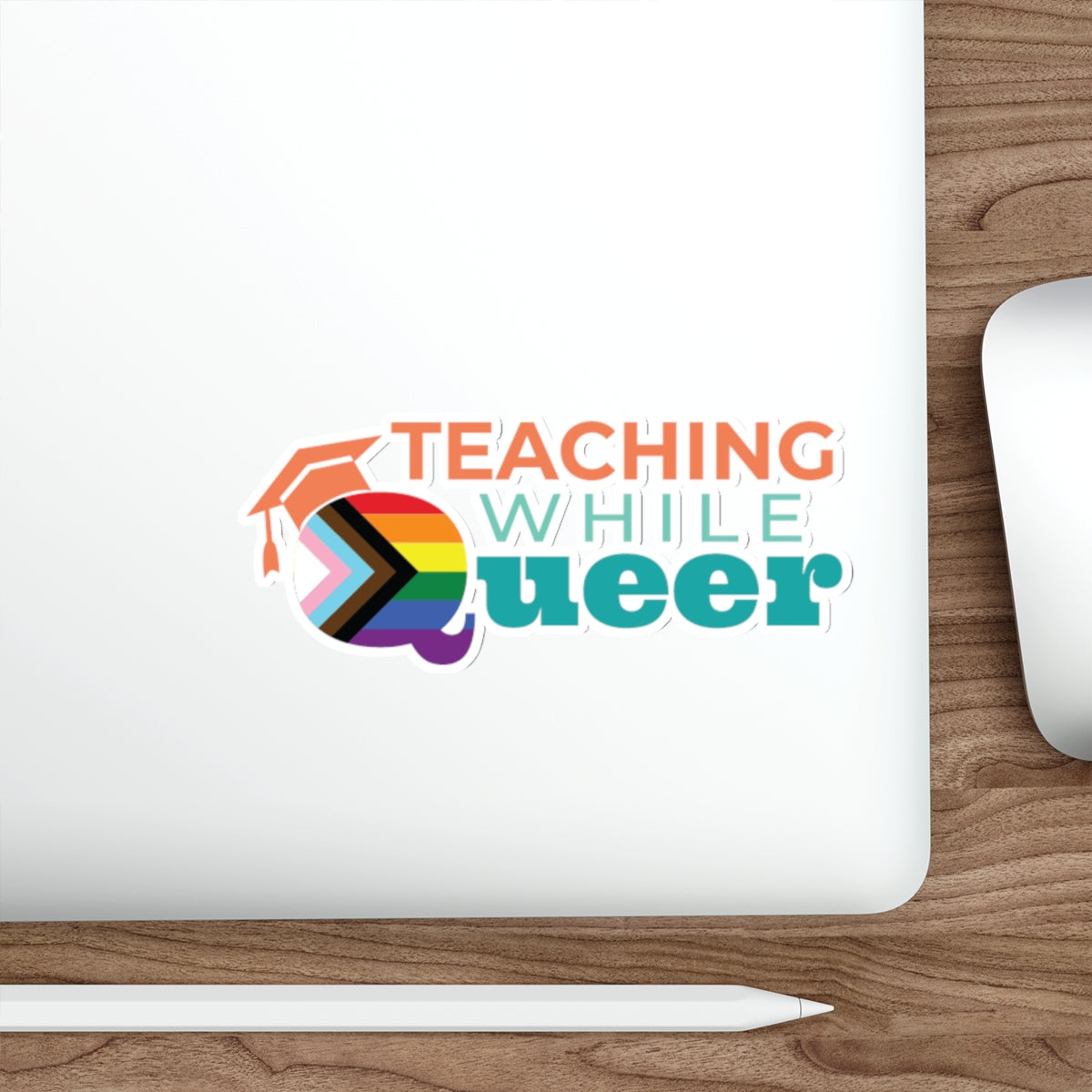 TWQ - Teaching While Queer Die-Cut Logo Sticker