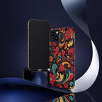 Floral Paisley Tough Case for iPhone — Vibrant Protective Phone Cover