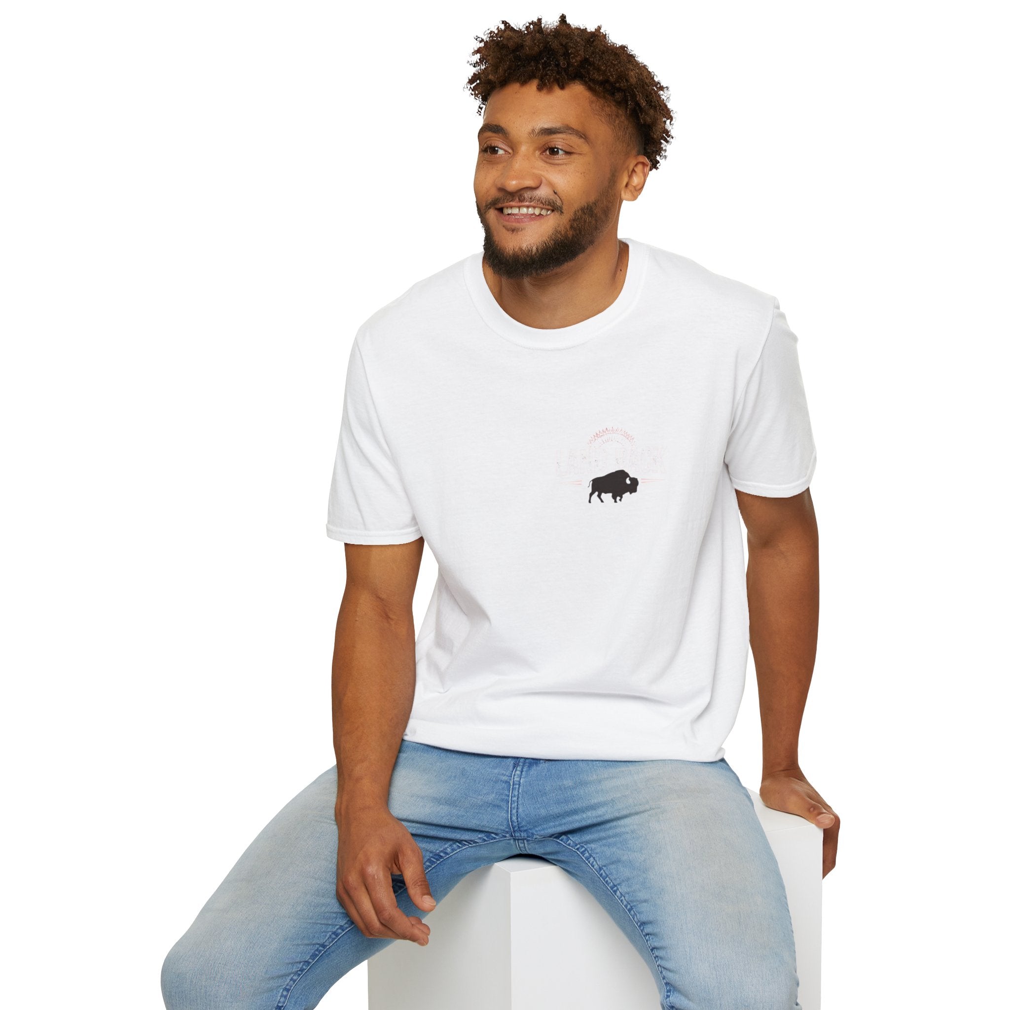 'Land Back' Unisex Softstyle T-shirt