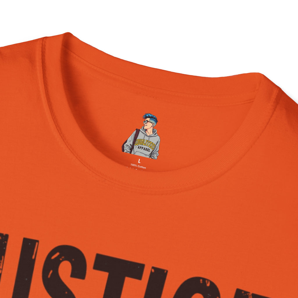 Justice for Native Communities Unisex Softstyle T-Shirt, Activism Tee, Social Justice Apparel, Comfortable Graphic Shirt, Gift for Advocates