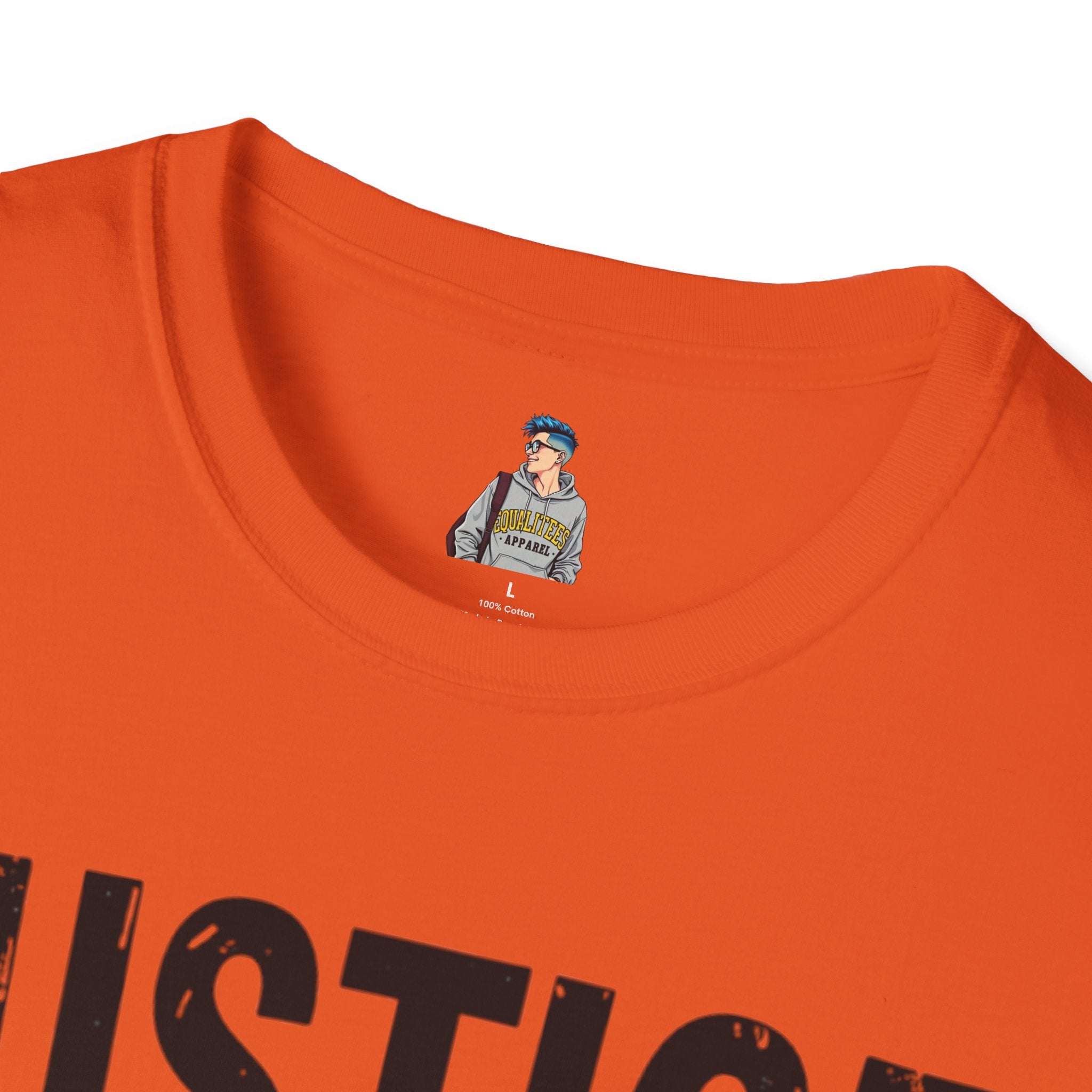 Justice for Native Communities Unisex Softstyle T-Shirt, Activism Tee, Social Justice Apparel, Comfortable Graphic Shirt, Gift for Advocates