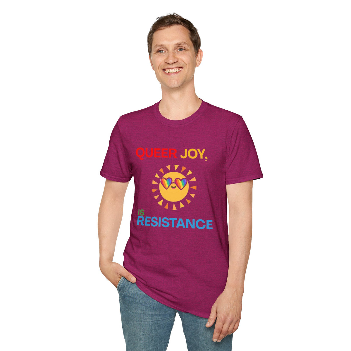 Queer Joy Is Resistance Pride Tree Las Vegas T-Shirt