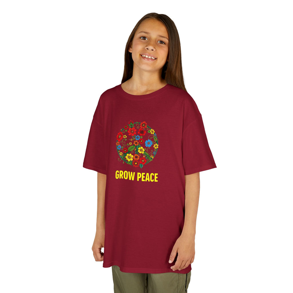 GROW PEACE Kids Heavy Cotton™ Tee