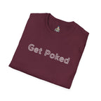 Unisex Softstyle T-Shirt - "Get Poked - Vaccines Save Lives" Statement Tee