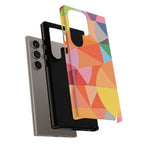 Colorful Geometric Tough Case for Android
