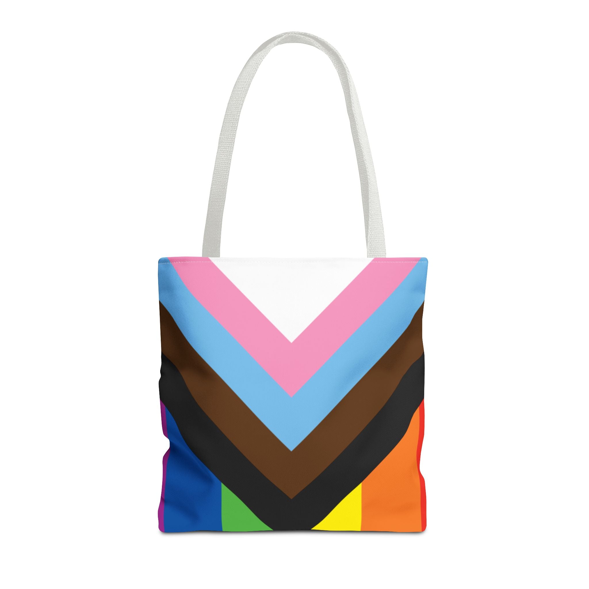 Inclusive Pride Flag Tote Bag