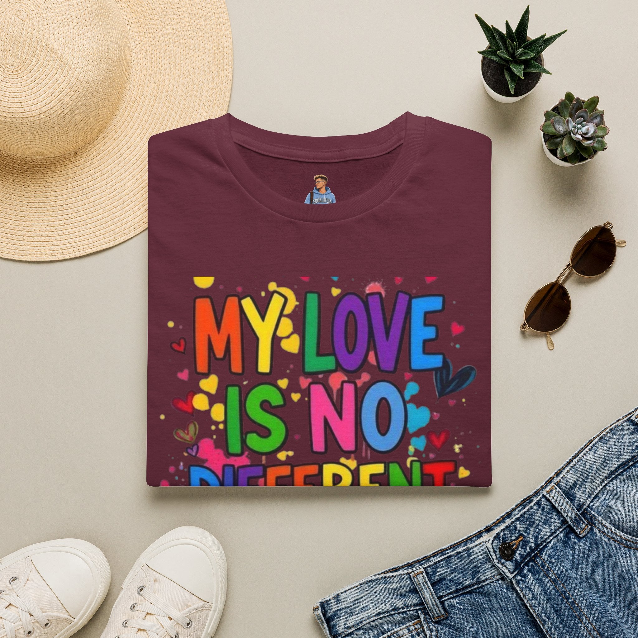 My Love is No Different Than Yours Pride Unisex T-Shirt