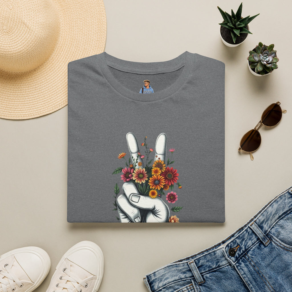Grow Peace Unisex Softstyle T-Shirt - Boho Inspiration, Perfect for Festivals and Everyday Wear