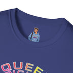Unisex Softstyle T-Shirt - Queer Rights Are Human Rights Statement Tee