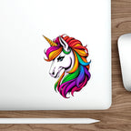 Die-Cut Stickers Sassy Rainbow Unicorn