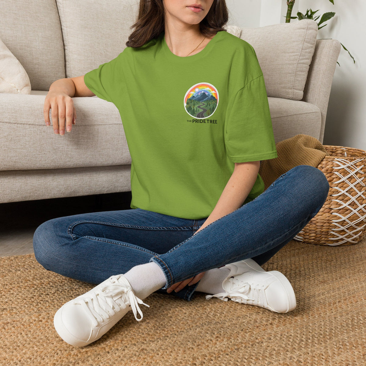 Pride Tree Las Vegas Mountain Graphic T-Shirt