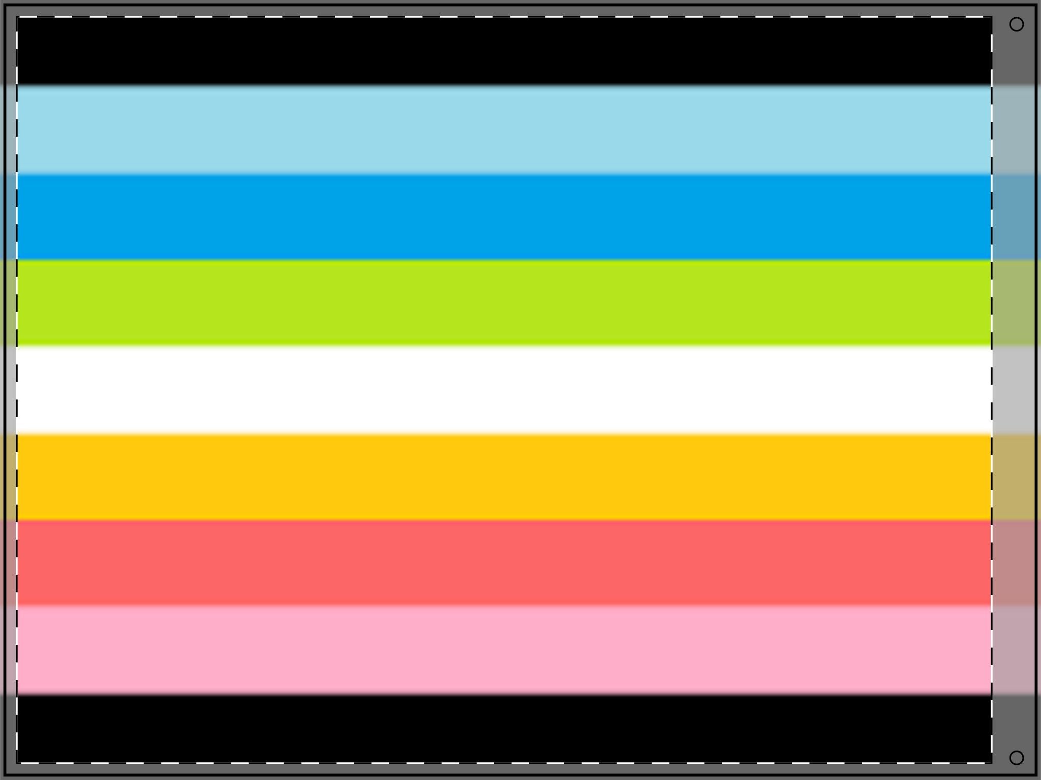 Vibrant Queer Pride Double-Sided Flag for Celebrations & Events