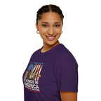 No Kings in America-Democracy Matters  Unisex Softstyle T-Shirt