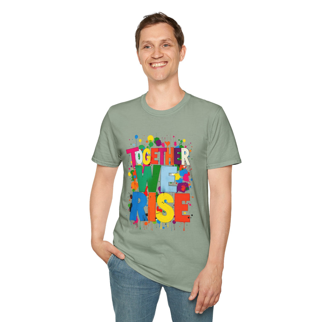 Together We Rise Unisex Softstyle T-Shirt