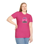 Empowering Unisex Softstyle T-Shirt - 'My Body, My Choice' Statement Tee