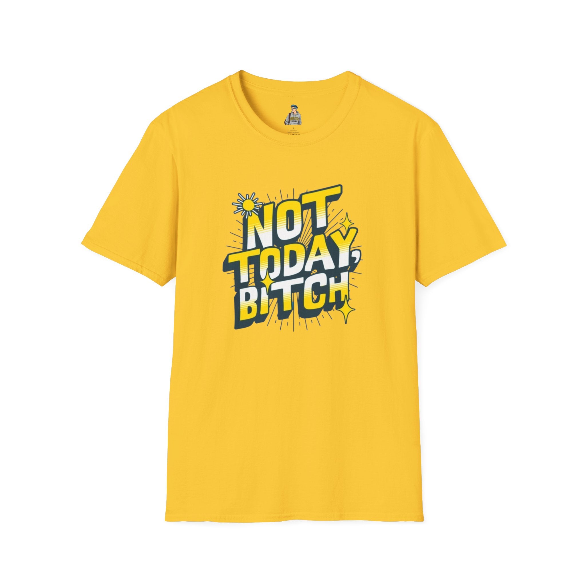 Not Today, Bitch Unisex Softstyle T-Shirt