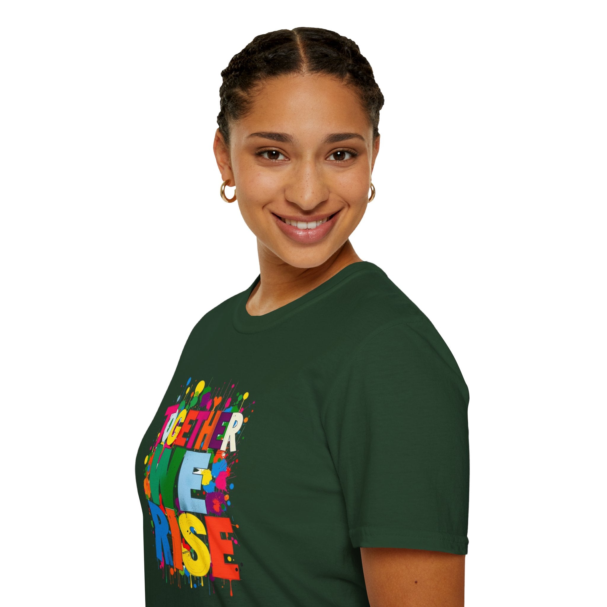 Together We Rise Unisex Softstyle T-Shirt