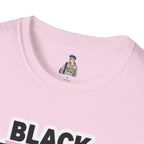 Unisex Softstyle T-Shirt - Black Trans Lives Matter Statement Tee