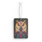 Fractal Owl - Car Air Freshener - Eclectic and Aromatic