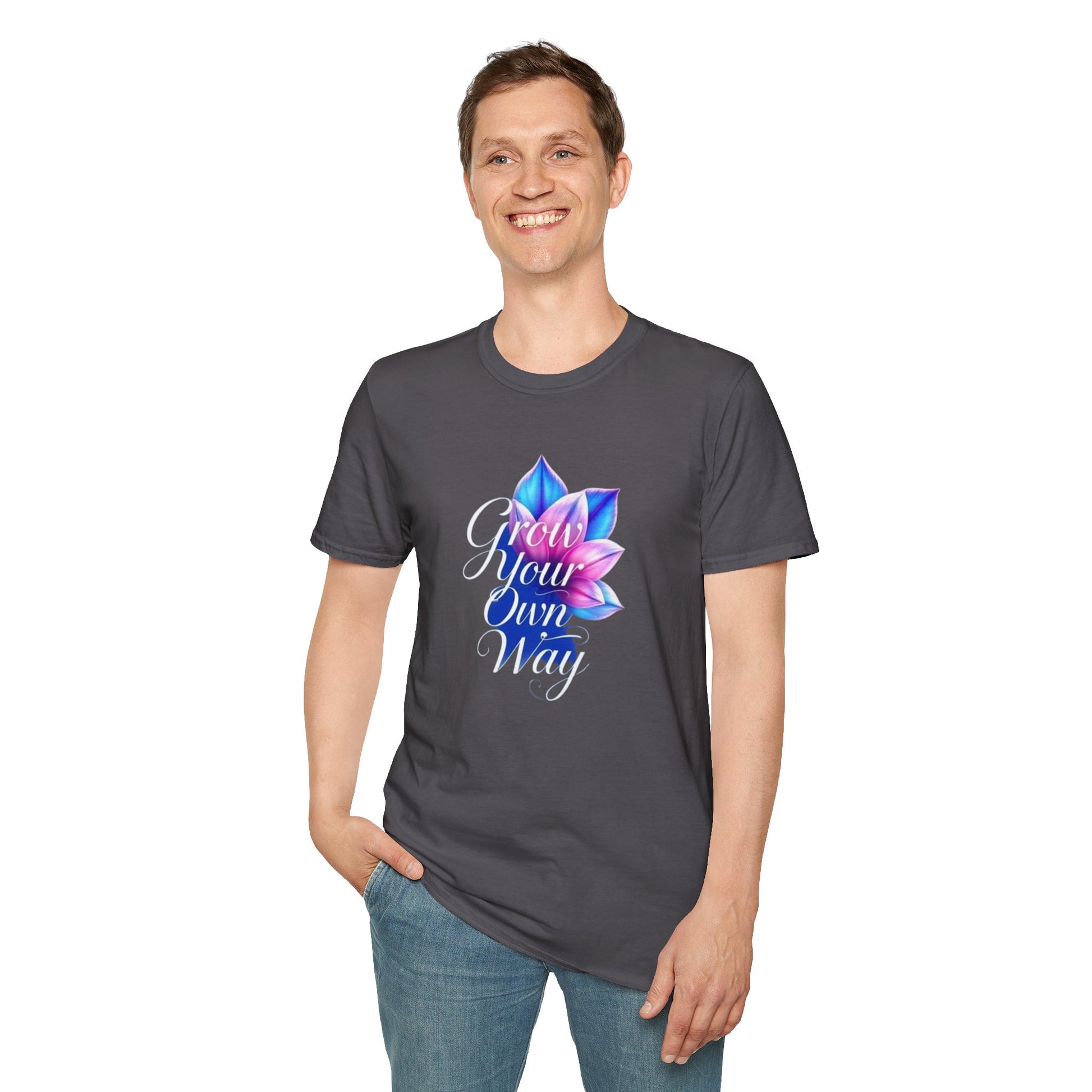 Empowerment Lotus, Grow Your Own Way T-Shirt