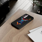 Colorful Fractal Deer Art Design Tough Case For Android & iPhone