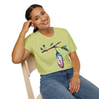 Trans Caterpillar to Butterfly Graphic T-Shirt