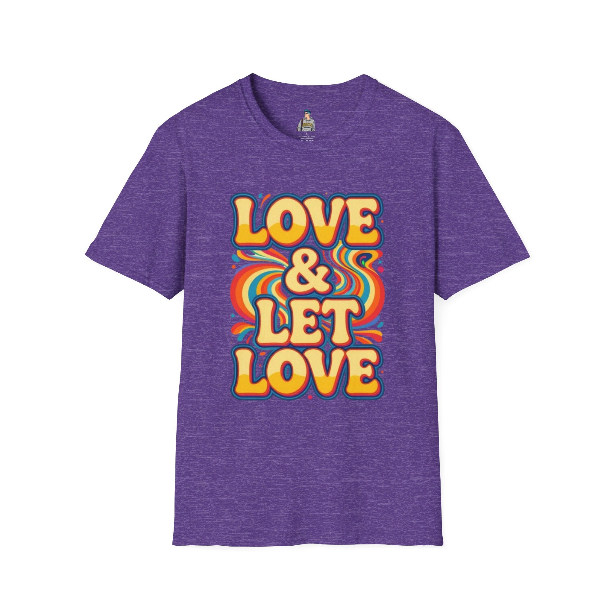Love & Let Love Retro T-Shirt