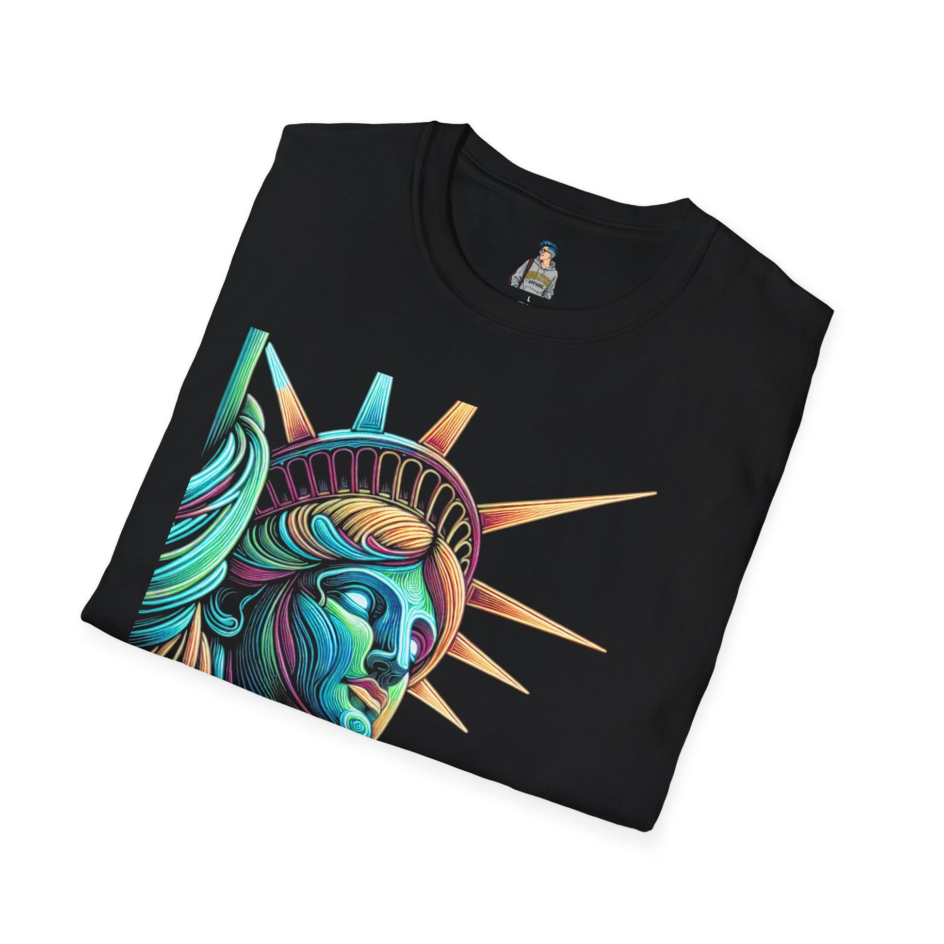 Lady Liberty - Softstyle Unisex T-Shirt