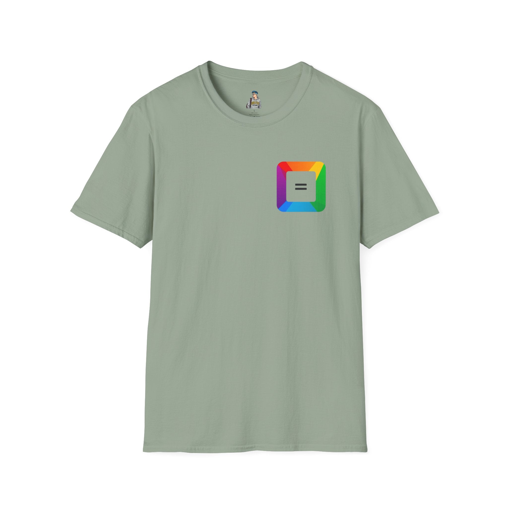 Pride-Theme Unisex Softstyle T-Shirt - "True freedom is Equality for ALL"