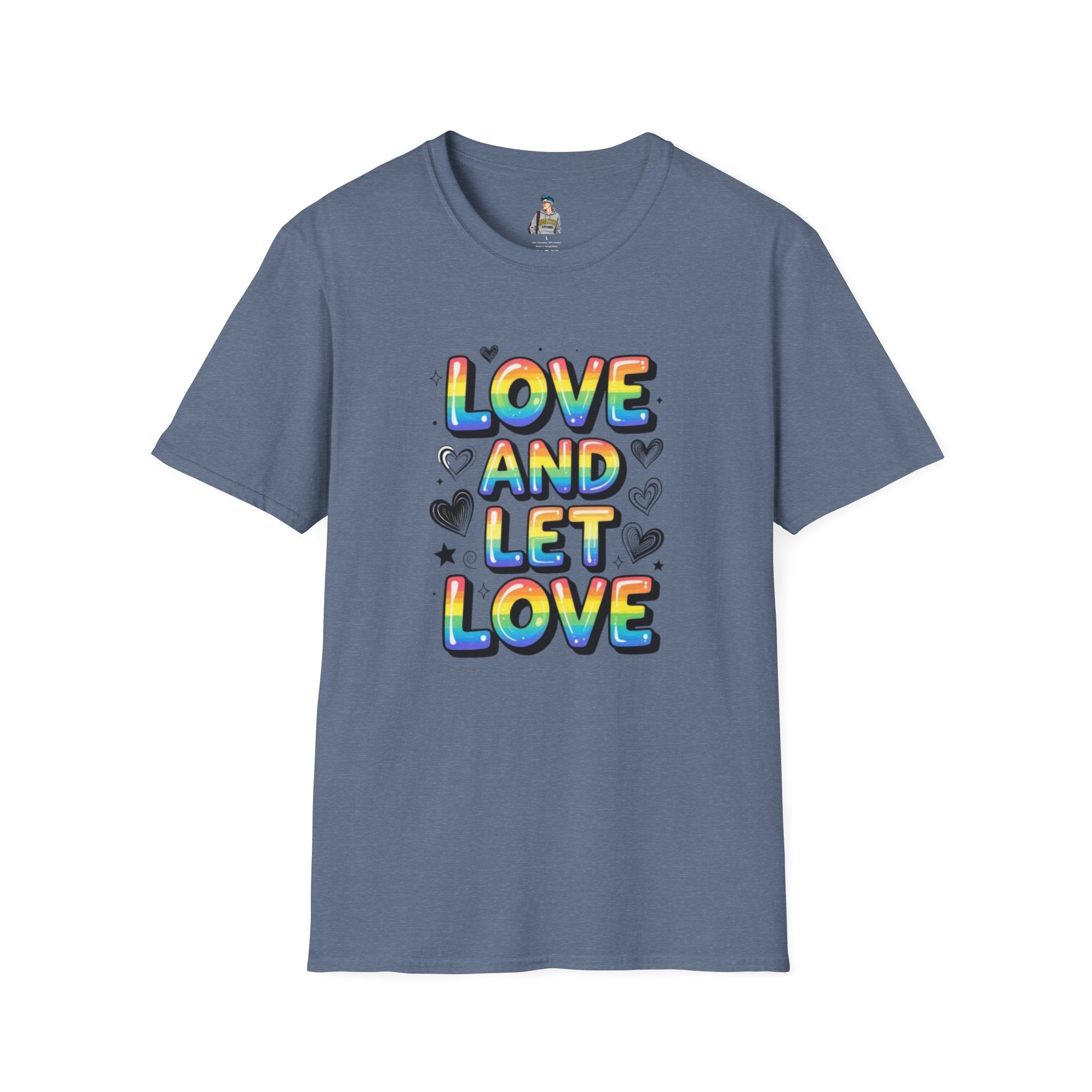 Love & Let Love Inspirational T-Shirt